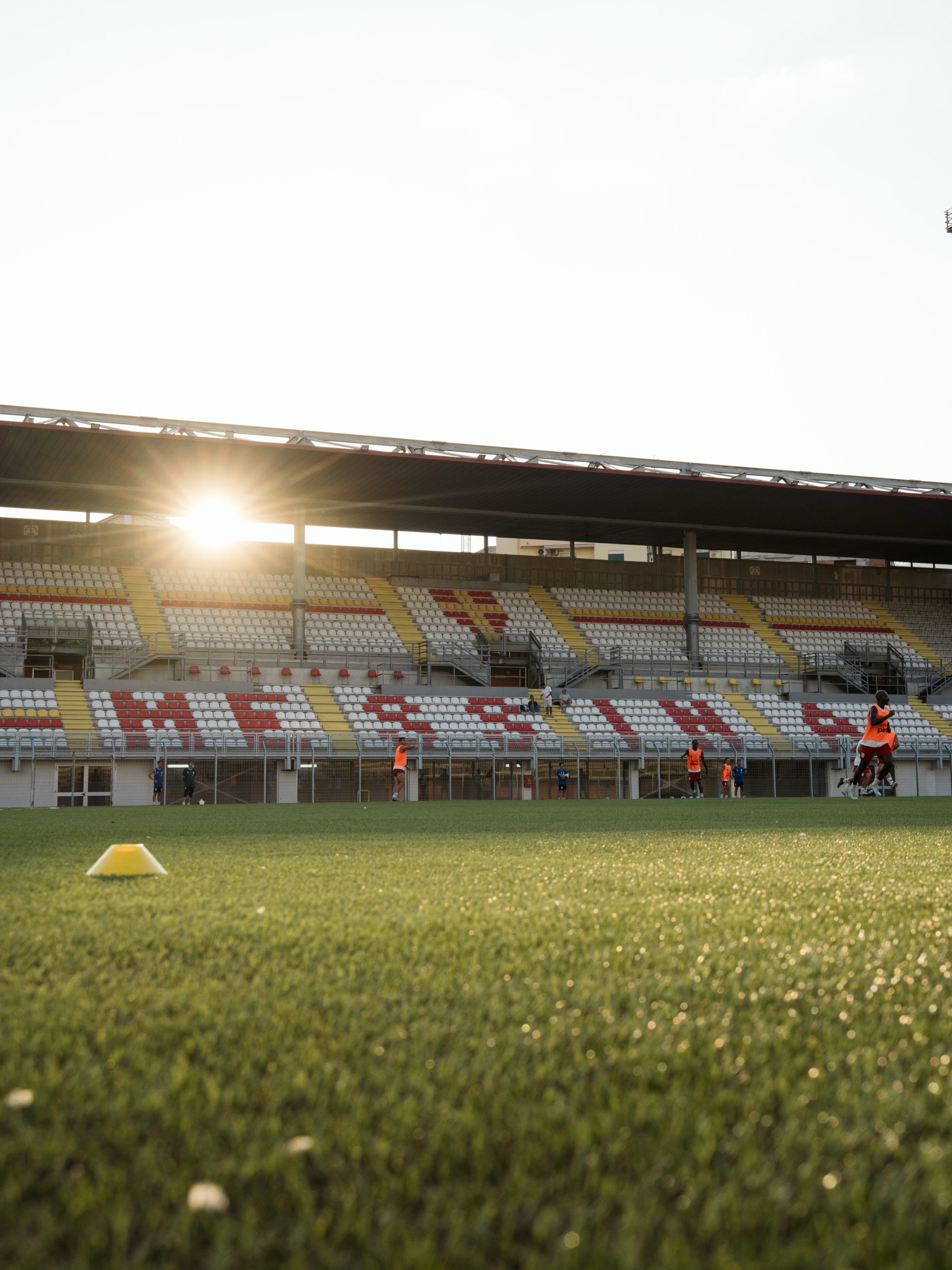 Training pitch at the women's home ground