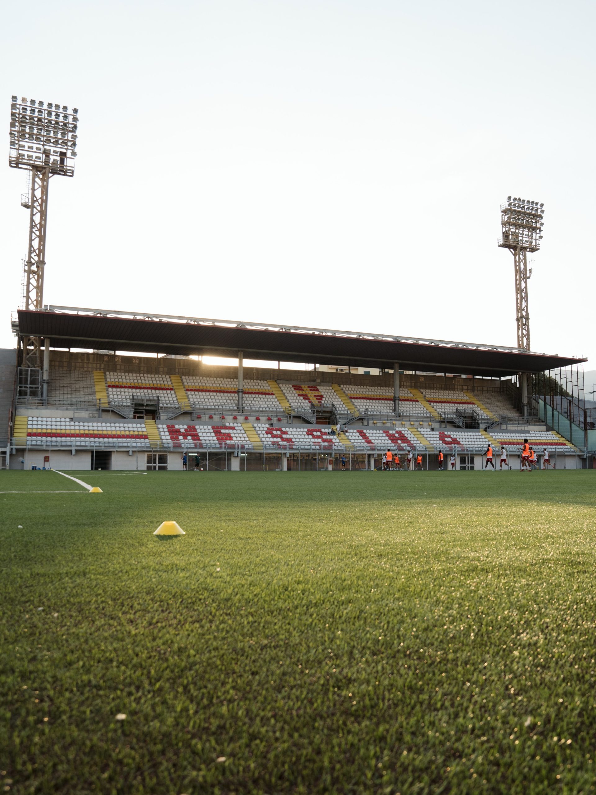 The pitch where ACR Messina Women play and train